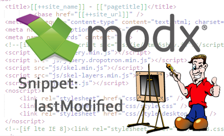 lastModified MODX Snippet